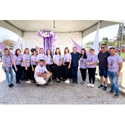 Campanha Agosto Lilás: Feira da Mulher realizada em Balsa Nova no dia 27 de agosto